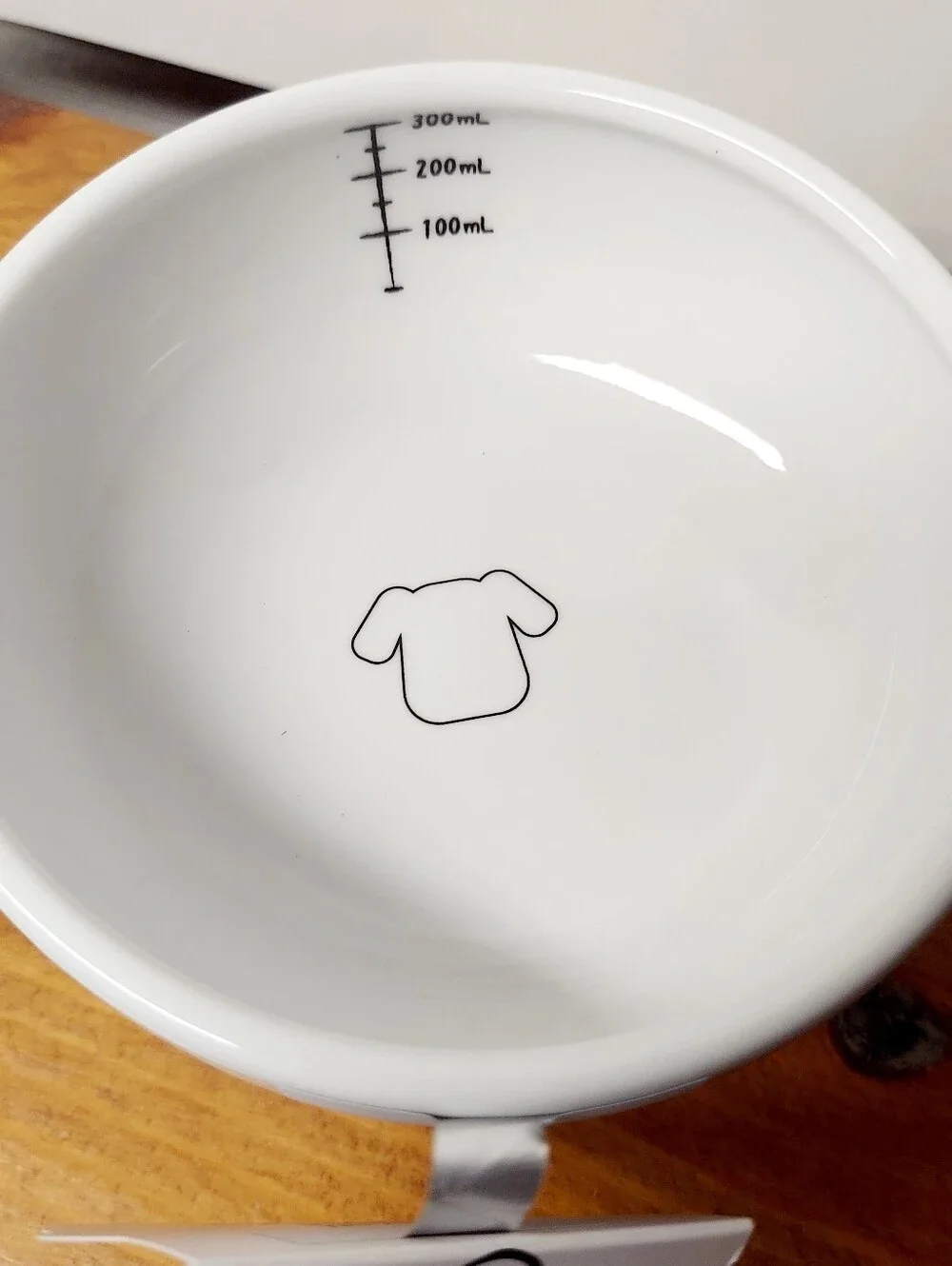 Necoichi Raised Small Dog Water & Food Ceramic 12oz Bowls, Black Paw Prints